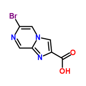 6-溴吡嗪2-羧酸,6-Bromoimidazo[1,2-a]pyrazine-2-carboxylic acid