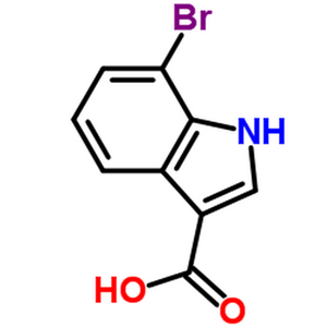 7-溴-3-吲哚甲酸,7-Bromo-1H-indole-3-carboxylic acid