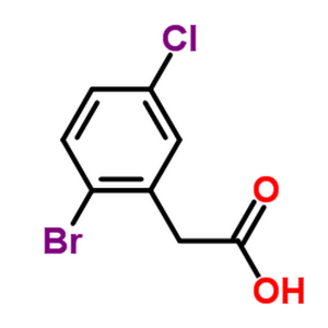 2-溴-5-氯苯乙酸,(2-Bromo-5-chlorophenyl)acetic acid