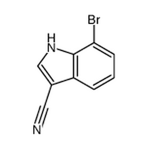 7-溴吲哚-3-甲腈,7-bromo-1H-indole-3-carbonitrile