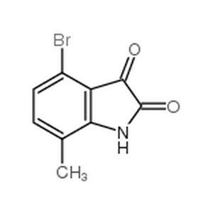 4-溴-7-甲基靛红,4-bromo-7-methylisatin