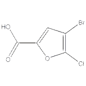 4-溴-5-氯-2-糠酸,4-Bromo-5-chloro-furan-2-carboxylic acid
