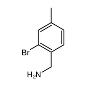 2-溴-4-甲基苄胺,(2-bromo-4-methylphenyl)methanamine