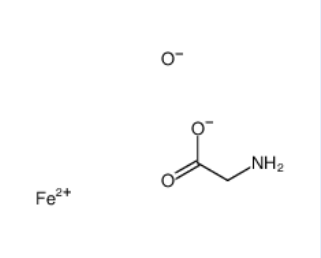 甘氨酸亚铁硫酸盐,hydrogen (glycinato-N,O)[sulphato(2-)-O,O']ferrate(1-)