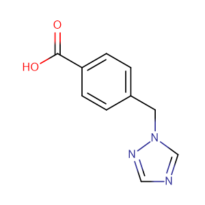 4-((1H-1,2,4-三唑-1-基)甲基)苯甲酸,4-((1H-1,2,4-Triazol-1-yl)methyl)benzoic acid