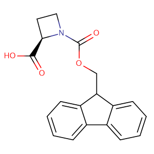 (R)-N-FMOC-吖啶-2-羧酸,(2R)-1-(9H-fluoren-9-ylmethoxycarbonyl)azetidine-2-carboxylic acid