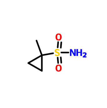 1-甲基环丙烷磺酰胺,Cyclopropanesulfonamide, 1-methyl- (9CI)