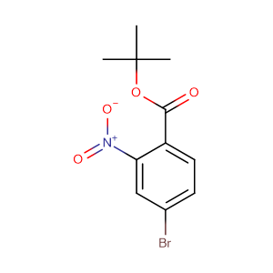 4-溴-2-硝基苯甲酸叔丁酯,tert-Butyl 4-bromo-2-nitrobenzoate