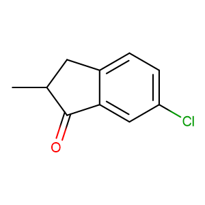 6-氯-2-甲基-2,3-二氢-1H-茚-1-酮,6-Chloro-2-methyl-2,3-dihydro-1H-inden-1-one