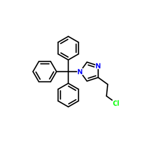 4-(2-氯乙基)-1-(三苯基甲基)-1H-咪唑