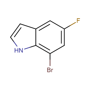 7-溴-5-氟-1H-吲哚,7-BROMO-5-FLUOROINDOLE