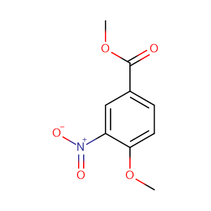 4-甲氧基-3-硝基苯甲酸甲酯,METHYL 4-METHOXY-3-NITROBENZOATE