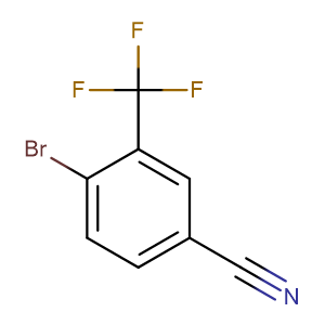 3-三氟甲基-4-溴苯腈,4-Bromo-3-(trifluoromethyl)benzonitrile