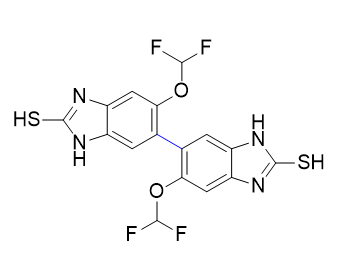泮托拉唑杂质27,6,6'-bis(difluoromethoxy)-3H,3'H-[5,5'-bibenzo[d]imidazole]-2,2'-dithiol