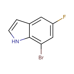 7-溴-5-氟-1H-吲哚
