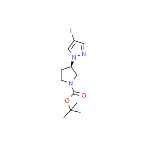tert-butyl (R)-3-(4-iodo-1H-pyrazol-1-yl)pyrrolidine-1-carboxylate