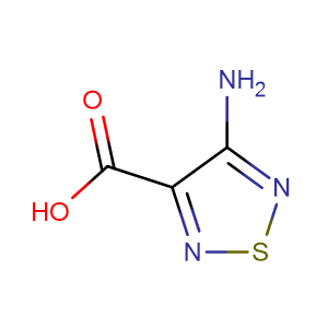 4-氨基-(1,2,5)-噻二唑-3-甲酸,4-Amino-1,2,5-thiadiazole-3-carboxylic acid