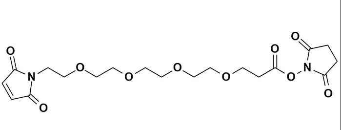 Mal-PEG4-NHS ester，马来酰亚胺-四聚乙二醇-丙烯酸琥珀酰亚胺酯,Mal-PEG4-NHS ester