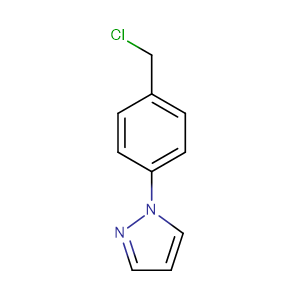 1-(4-(氯甲基)苯基)-1H-吡唑,1-(4-(Chloromethyl)phenyl)-1H-pyrazole