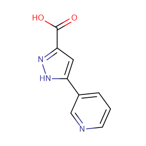 5-(吡啶-3-基)-1H-吡唑-3-羧酸,5-PYRIDIN-3-YL-1H-PYRAZOLE-3-CARBOXYLIC ACID