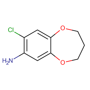 8-氯-3,4-二氢-2H-苯并[b][1,4]二氧杂环庚-7-胺