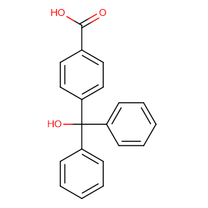 4-(二苯基羟甲基)-苯甲酸,NSC 408493