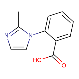 2-(2-甲基-1H-咪唑-1-基)苯甲酸,2-(2-Methyl-1H-imidazol-1-yl)benzoic acid