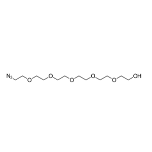 Azido-PEG6-alcohol,叠氮-六聚乙二醇,N3-PEG6-OH,2[-2-(2-{2-[2-(2-hydroxyethoxy)-ethoxy]-ethoxy}-ethoxy)-ethoxy]- ethyl azide