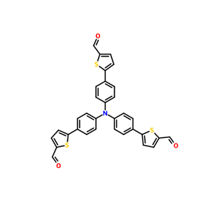 5-[4-[4-(5-formylthiophen-2-yl)-N-[4-(5-formylthiophen-2-yl)phenyl]anilino]phenyl]thiophene-2-carbaldehyde