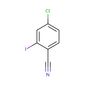 4-氯-2-碘苯甲腈,4-Chloro-2-iodobenzonitrile