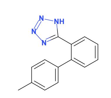 4’-甲基联苯四氮唑,5-[2-(4-methylphenyl)phenyl]-2H-tetrazole