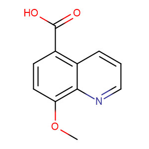 8-甲氧基喹啉-5-甲酸