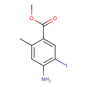 4-氨基-5-碘-2-甲基苯甲酸甲酯,Methyl 4-amino-5-iodo-2-methylbenzoate
