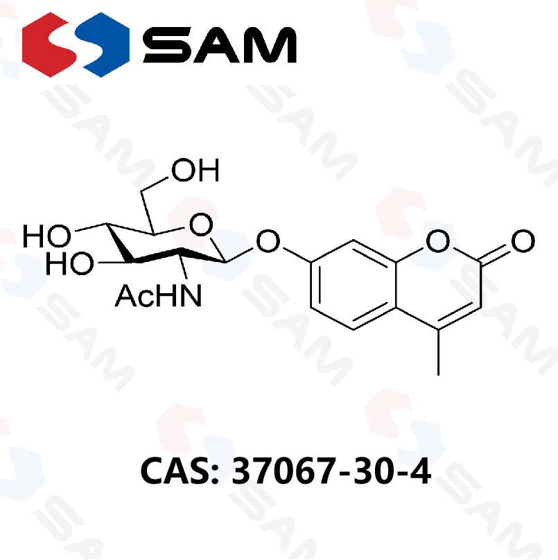 4-甲基伞形酮2-乙酰氨基-2-脱氧-β-D-吡喃葡萄糖苷,4-Methylumbelliferyl2-acetamido-2-deoxy-β-D-glucopyranoside