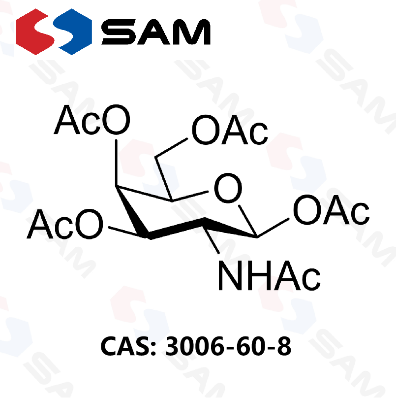 BETA-D-2-乙酰氨基-2-脫氧半乳糖 1,3,4,6-四乙酸酯,2-Acetamido-1,3,4,6-tetra-O-acetyl-2-deoxy-b-D-galactopyranose