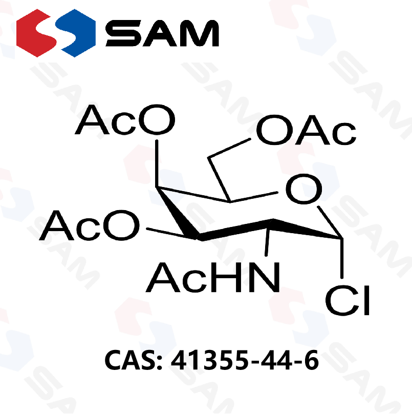 2-乙酰氨基-3,4,6-三-O-乙酰基-2-脱氧-α-D-吡喃半乳糖酰氯,2-Acetamido-3,4,6-tri-O-acetyl-2-deoxy-alfa-D-galactopyranosyl chloride