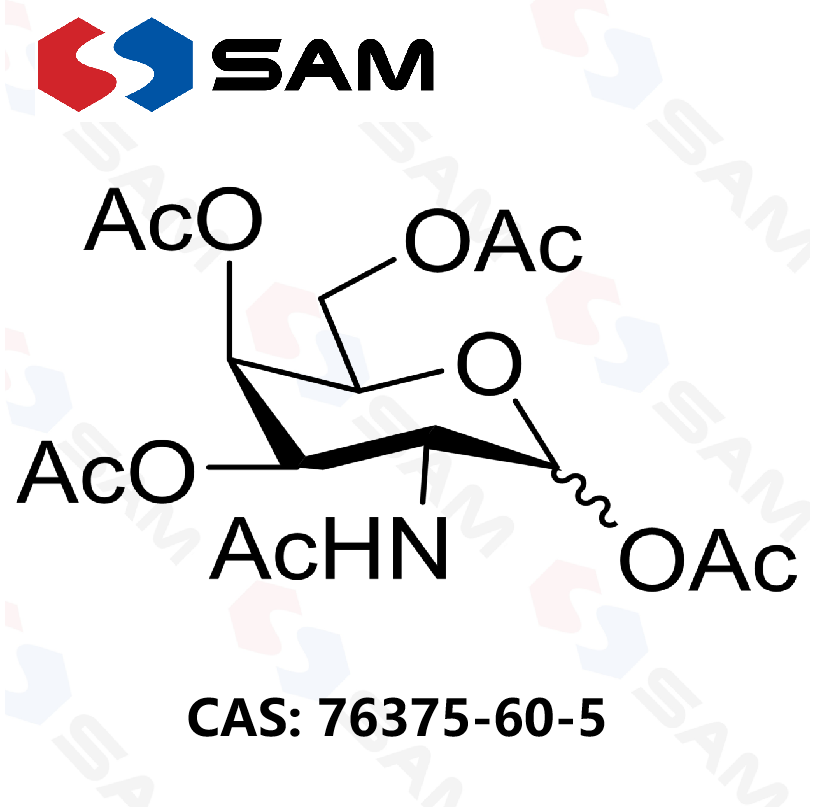 2-乙酰氨基-2-脱氧半乳糖-D-1,3,4,6-四乙酸酯,2-Acetamido-2-deoxy-D-galactopyranose1,3,4,6-tetra-O-acetyl