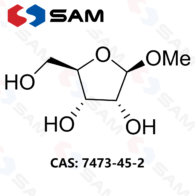 甲基 β-D-呋喃核糖苷,Methyl β-D-ribofuranoside