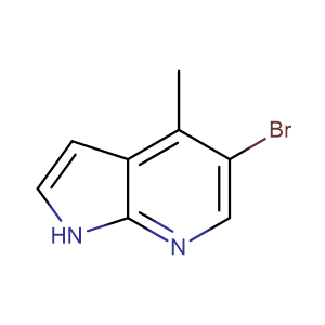 5-溴-4-甲基-1H-吡咯并[2,3-b]吡啶,5-Bromo-4-methyl-1H-pyrrolo[2,3-b]pyridine