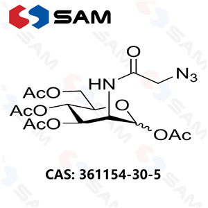1,3,4,6-四-O-乙酰基-N-叠氮乙酰基氨基甘露糖 Ac4ManNAZ,N-Azidoacetylmannosamine-tetraacylated