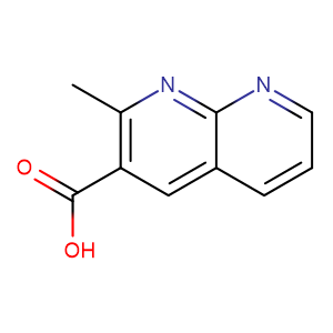 2-甲基-1,8-二氮杂萘-3-羧酸,2-Methyl-1,8-naphthyridine-3-carboxylic acid
