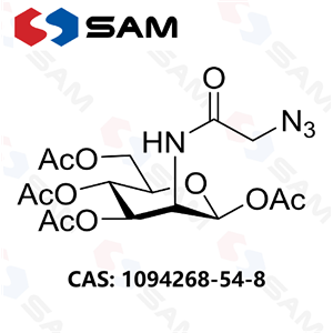 1,3,4,6-四-O-β-乙酰基-N-叠氮乙酰基氨基甘露糖 Ac4ManNAZ,1,3,4,6-Tetra-O-β-acetyl-N-azidoacetylmannosamine