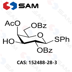 苯基 1-硫代-4-O-乙酰基-2,6-二-O-苯甲酰基-β-D-吡喃半乳糖苷,Phenyl 4-O-acetyl-2,6-di-O-benzoyl-1-thio-β-thio-β-D-galactopyranoside