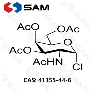 2-乙酰氨基-3,4,6-三-O-乙酰基-2-脱氧-α-D-吡喃半乳糖酰氯,2-Acetamido-3,4,6-tri-O-acetyl-2-deoxy-alfa-D-galactopyranosyl chloride