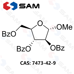 甲基 2,3,5-三-O-苯甲酰基-α-D-呋喃阿拉伯糖苷,Methyl 2,3,5-Tri-O-benzoyl-α-D-arabinofuranoside