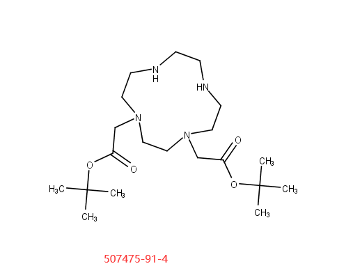 tert-butyl 2-{4-[2-(tert-butoxy)-2-oxoethyl]-1,4,7,10-tetraazacyclododecan-1-yl}acetate