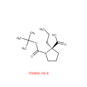 (2S)-1-[(tert-butoxy)carbonyl]-2-propylpyrrolidine-2-carboxylic acid