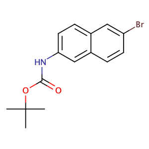 6-溴萘-2-基氨基甲酸叔丁酯,tert-Butyl 6-bromonaphthalen-2-ylcarbamate