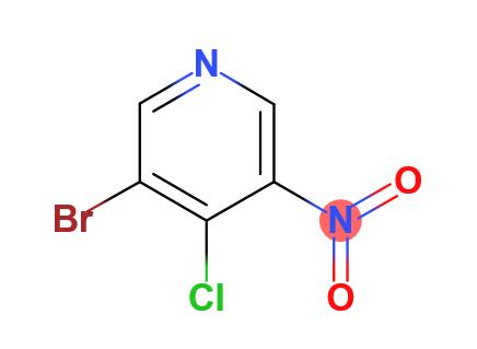 3-溴-4-氯-5-硝基吡啶,3-Bromo-4-chloro-5-nitropyridine