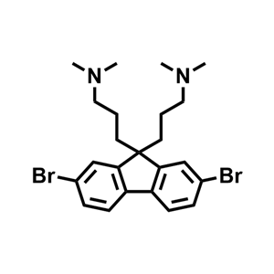 2,7-二溴-9,9-双[3'-(N,N-二甲氨基)丙基] -芴